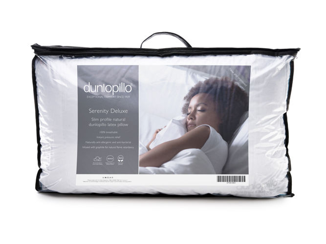 Dunlopillo Serenity Deluxe Slim Latex Pillow